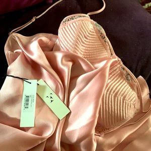 FLEUR DU MAL PINK LADY CORSET SLIP DRESS NEW WITH TAGS SIZE 2 #barbie #ballet